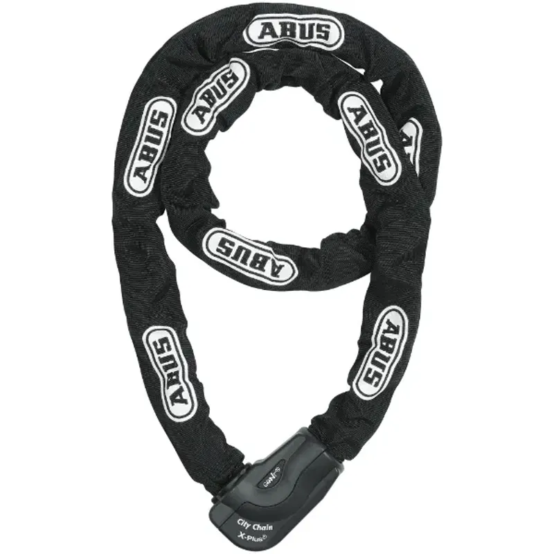Abus Granit 1060 City XPlus Gold Sold Secure Chain Lock - 170cm - Black