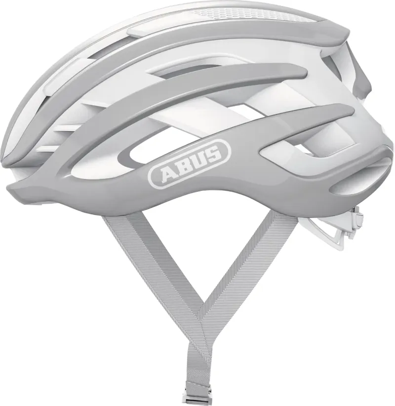 Abus AirBreaker Road Cycling Helmet - Pure Grey