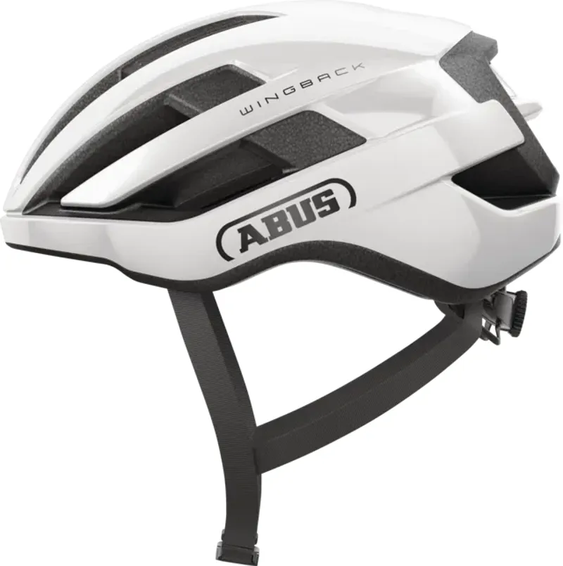 Abus Wingback Road Helmet - Shiny White