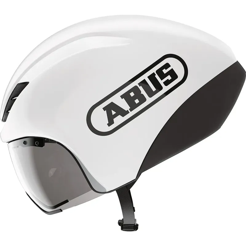 Abus Gamechanger TT Aero Helmet - Shiny White