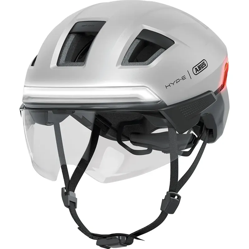 Abus HYP-E BL.ACE Urban Helmet - Gleam Silver-1