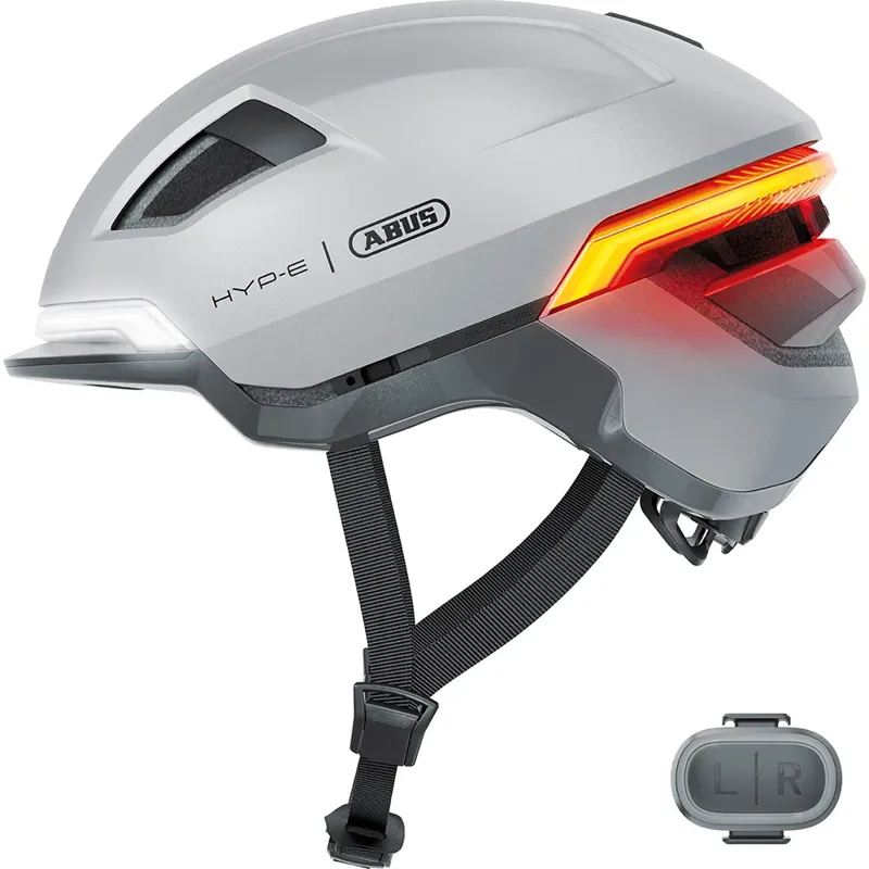 Abus HYP-E Urban Helmet - Gleam Silver