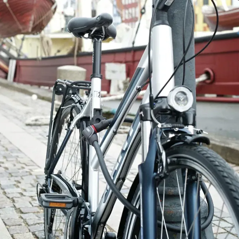 Abus Phantom 8950/180 Coil Lock with TEXKF Bracket - Black-2