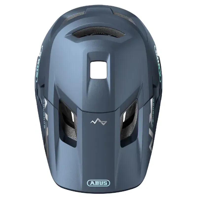 Abus Youdrop Kids Full Face Helmet - 48-55cm - Midnight Blue-3