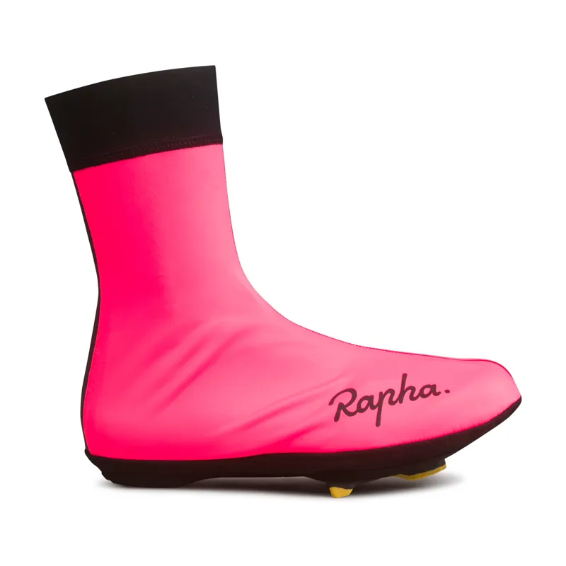 Rapha Wet Weather Overshoes - High-Vis Pink