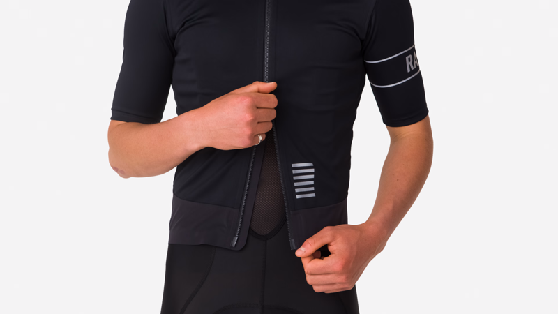 Rapha Pro Team Windstopper Men's Short Sleeve Jersey - Black-4