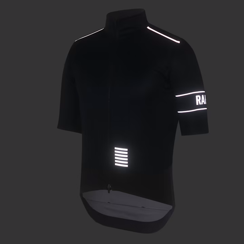 Rapha Pro Team Windstopper Men's Short Sleeve Jersey - Black-7