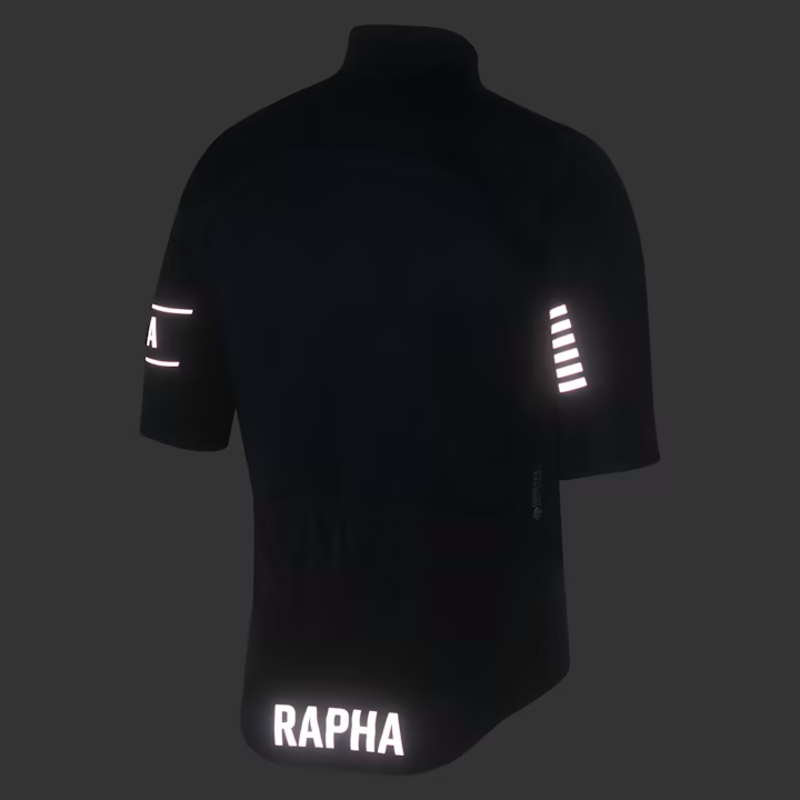 Rapha Pro Team Windstopper Men's Short Sleeve Jersey - Black-8