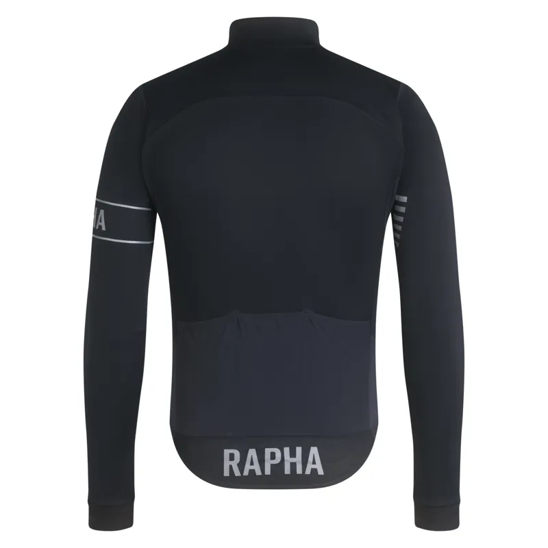 Rapha Men's Pro Team Men's Long Sleeve Windstopper Jersey - Black-1