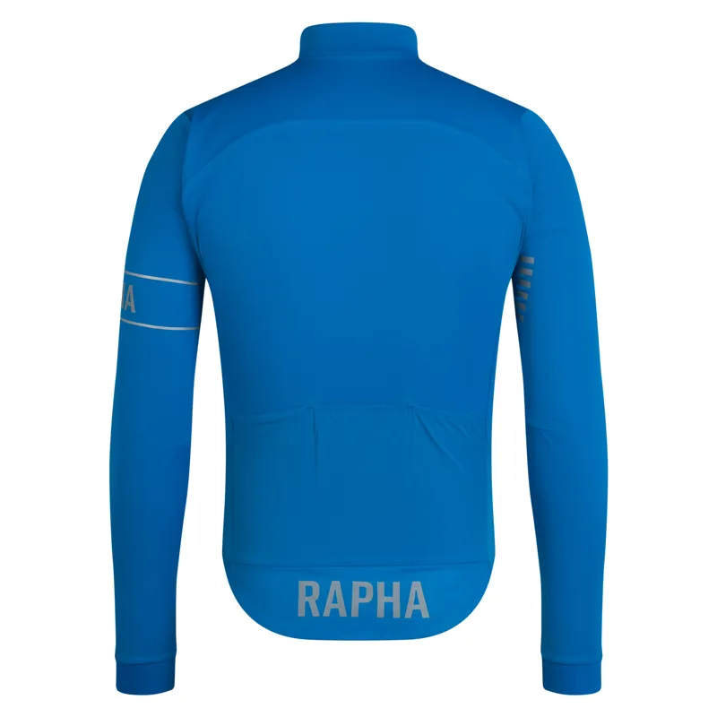 Rapha Men's Pro Team Men's Long Sleeve Windstopper Jersey - Petrol-1