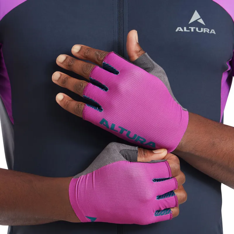 Altura Progel Cycling Mitts - Fuchsia Pink-2