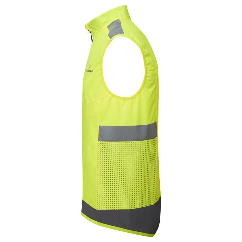 Altura Nightvision EN Men's Windproof Gilet - Yellow-2