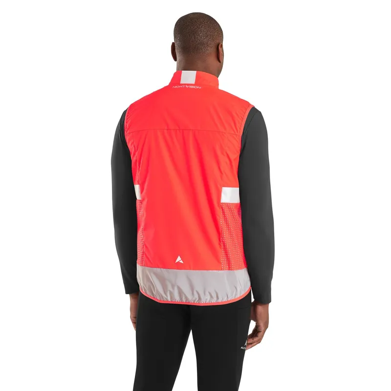 Altura Nightvision EN Men's Windproof Gilet - Orange-4