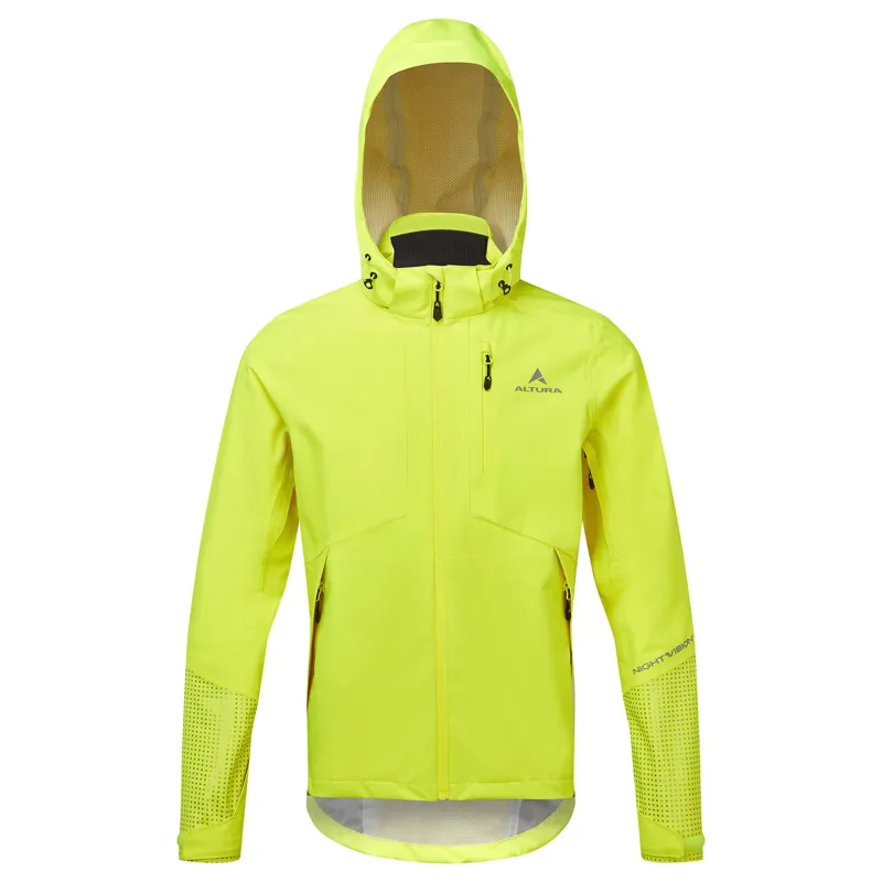 Altura Night Vision Typhoon Men's Waterproof Jacket - Yellow