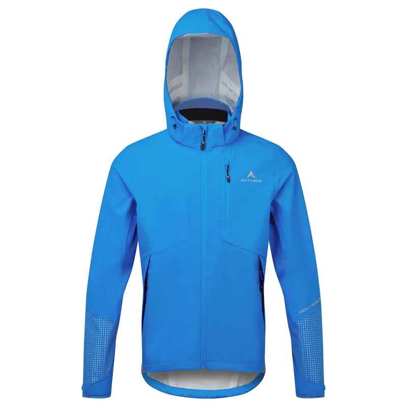 Altura Night Vision Typhoon Men's Waterproof Jacket - Electric Blue