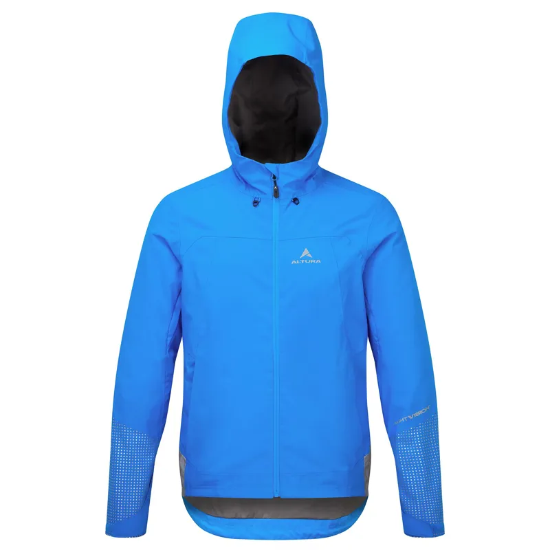 Altura Night Vision Typhoon Insulated Men's Waterproof Jacket - Electric Blue
