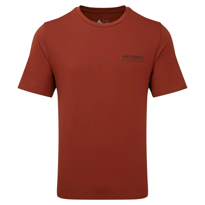 Altura DFTR Men's Technical T-Shirt - Brick Red