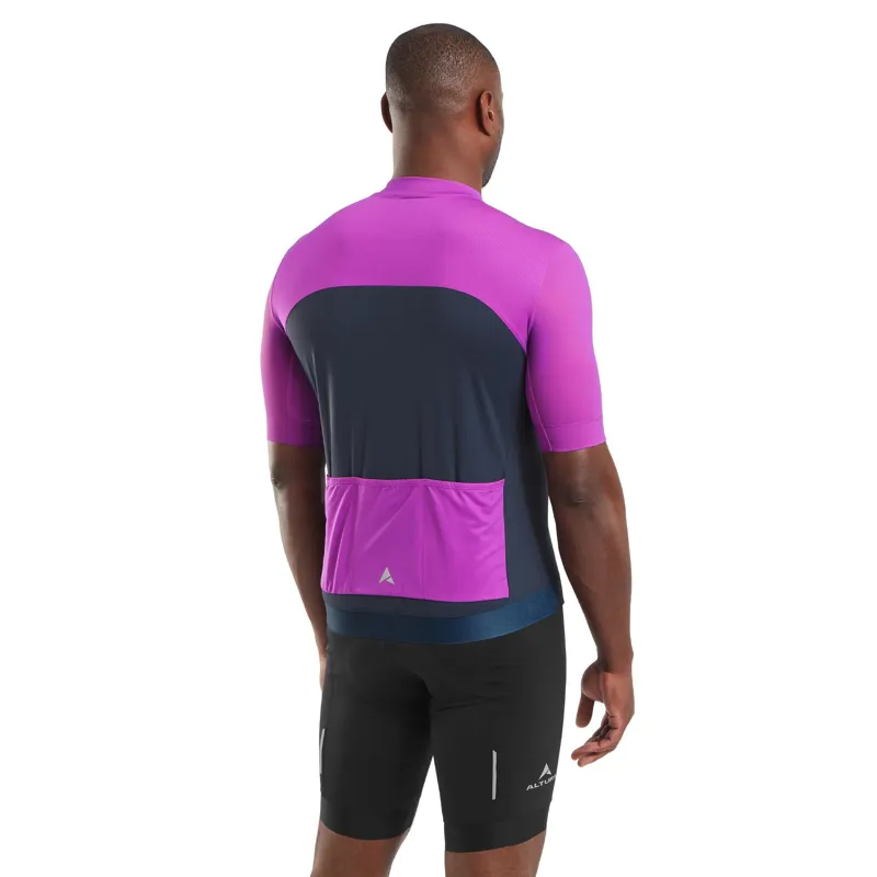 Altura Airstream Men's Short Sleeve Jersey - Navy-4
