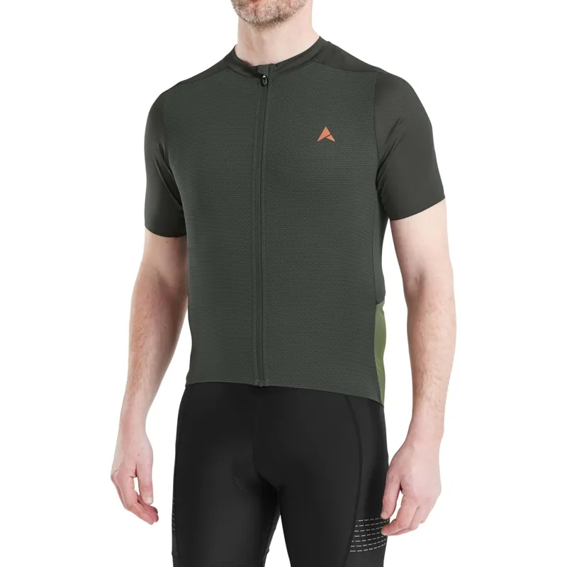 Altura Endurance Men's Short Sleeve Cycling Jersey - Carbon/Olive