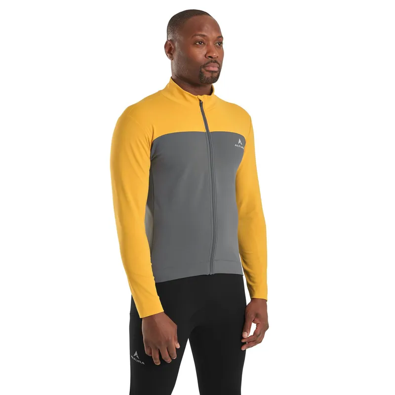 Altura Airstream Men's Long Sleeve Jersey - Mustard-3