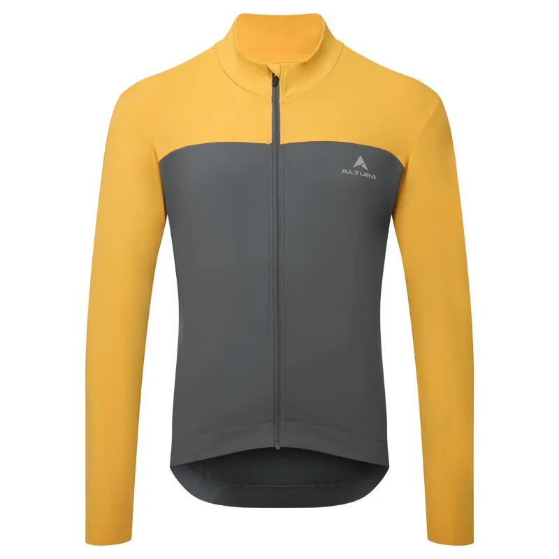 Altura Airstream Men's Long Sleeve Jersey - Mustard