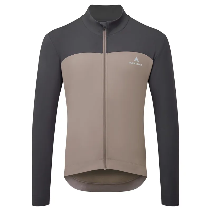 Altura Airstream Men's Long Sleeve Jersey - Dark Stone 