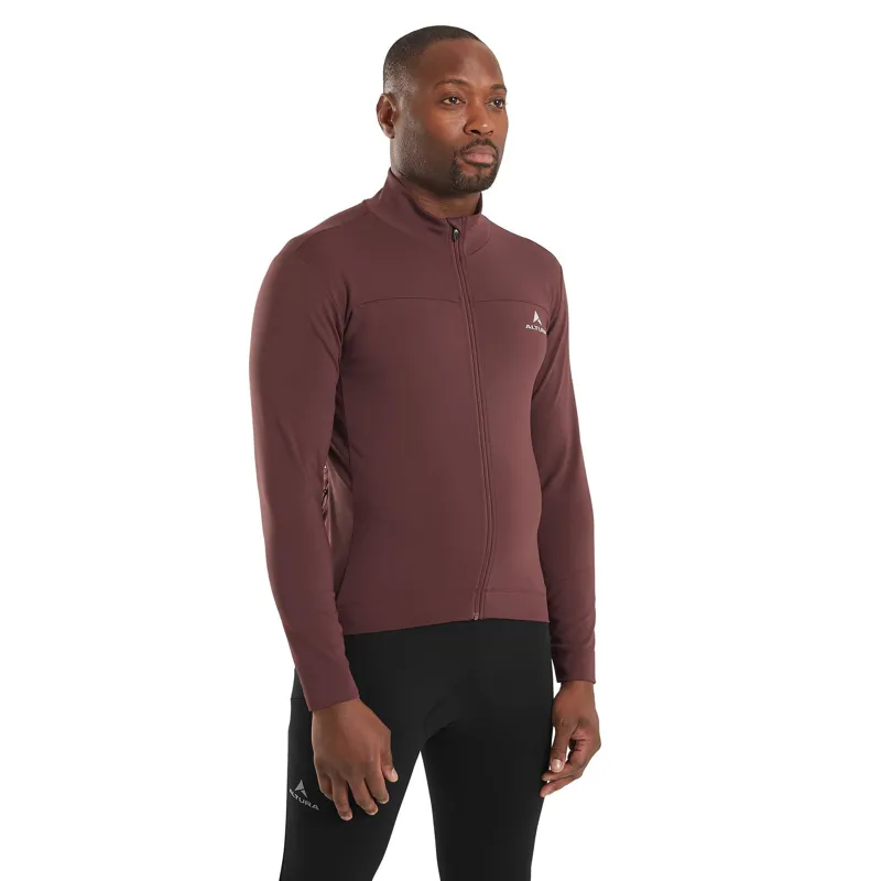 Altura Airstream Men's Long Sleeve Jersey - Burgundy-3