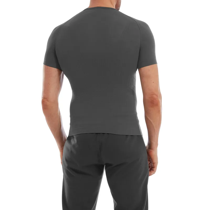 Altura Tempo Seamless Men's Short Sleeve Base Layer - Charcoal-3