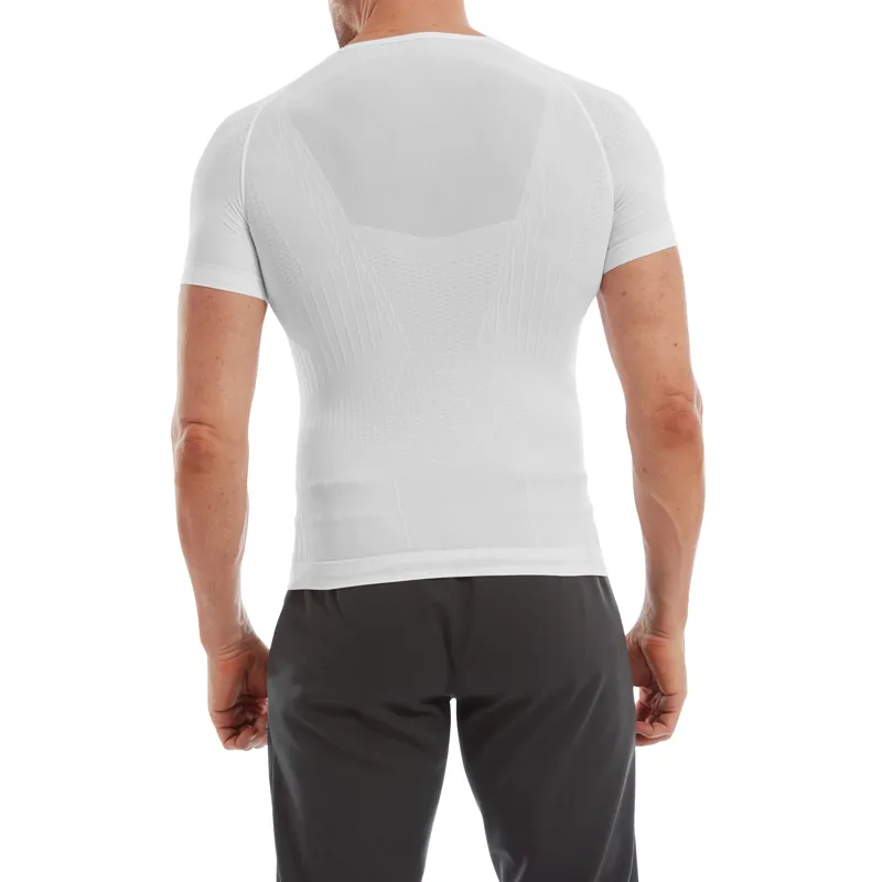 Altura Tempo Seamless Men's Short Sleeve Base Layer - White-4