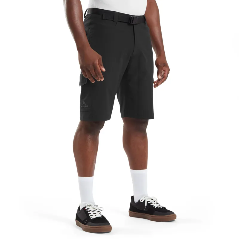 Altura Esker Cargo Men's Baggy Shorts w/Liner - Black-3