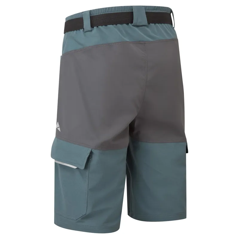 Altura Esker Cargo Men's Baggy Shorts w/Liner - Slate Grey-1