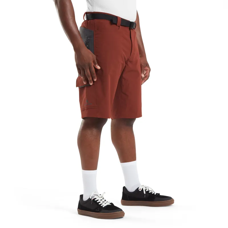 Altura Esker Cargo Men's Baggy Shorts w/Liner - Brick Red-3