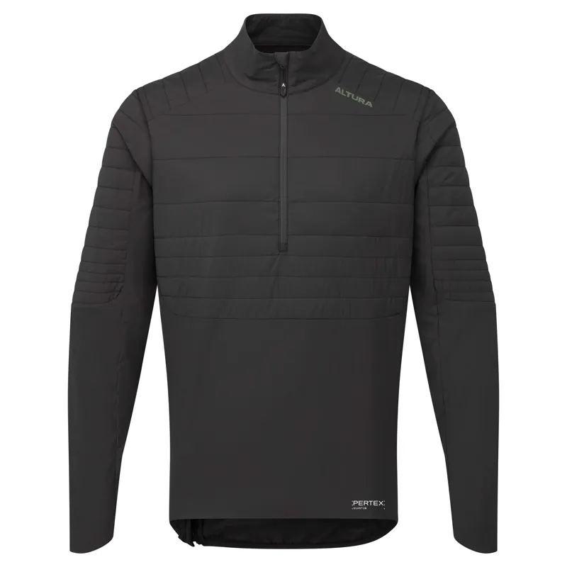 Altura All Roads Packable Insulated 1/2 Zip Men's Jacket - Black