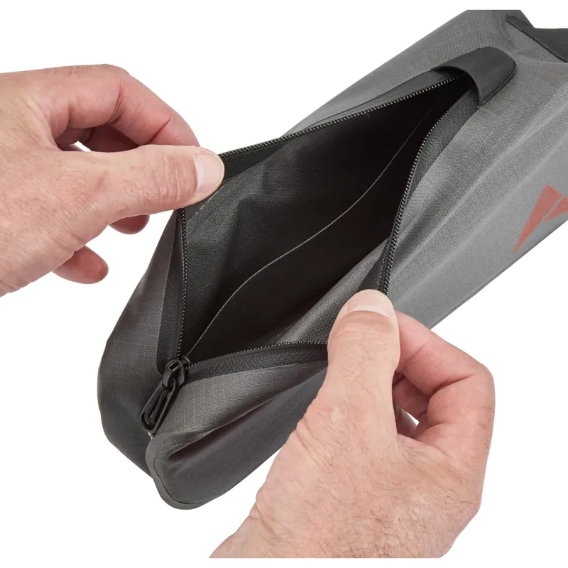 Altura Vortex Waterproof Bolt-On Top Tube Pack - 1 Litre - Grey-5