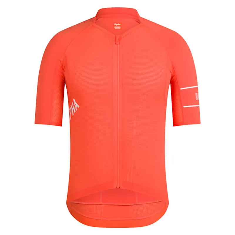 Rapha Pro Team Men's Lightweight Short Sleeve Jersey - Nasturtium