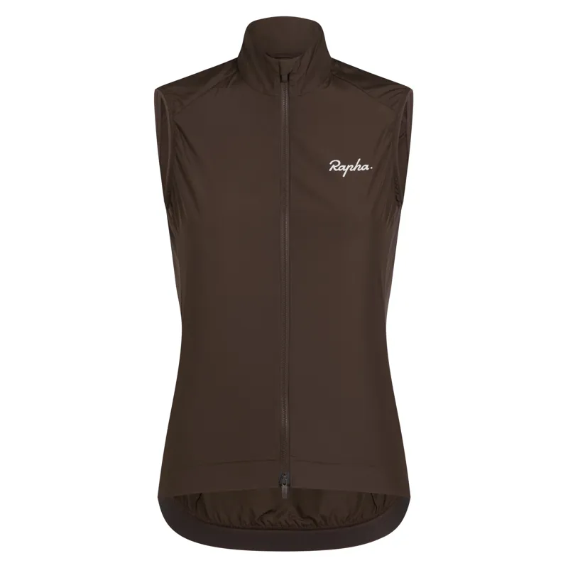Rapha Core Women's Cycling Gilet - Deep Coffee/White