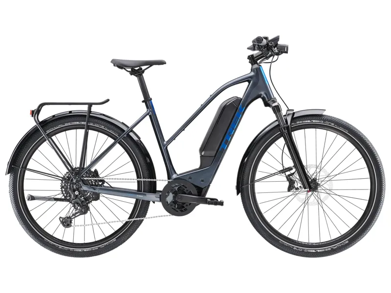 Trek Allant+ 6 Stagger 800wh 2025 Electric Hybrid Bike - Galactic Grey