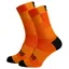 Sox Footwear Slight Minimalist Premium Crew Socks - Orange