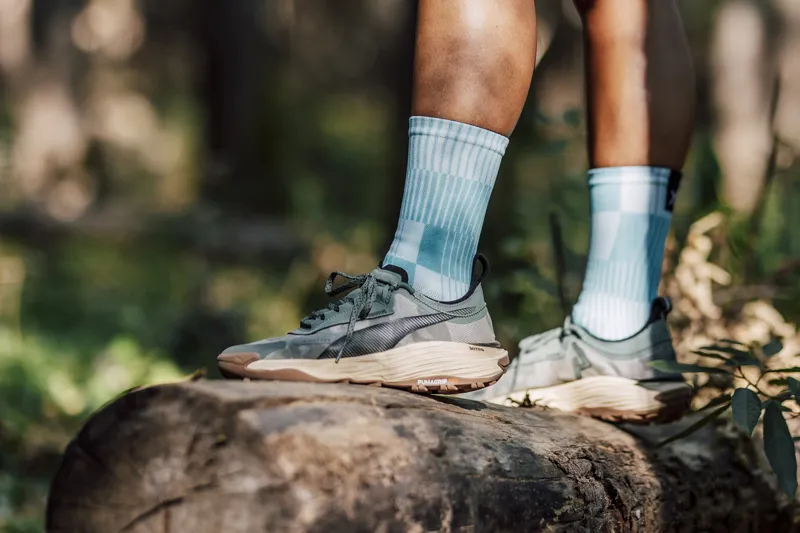 Sox Footwear Slight Minimalist Premium Crew Socks - Turquise-2