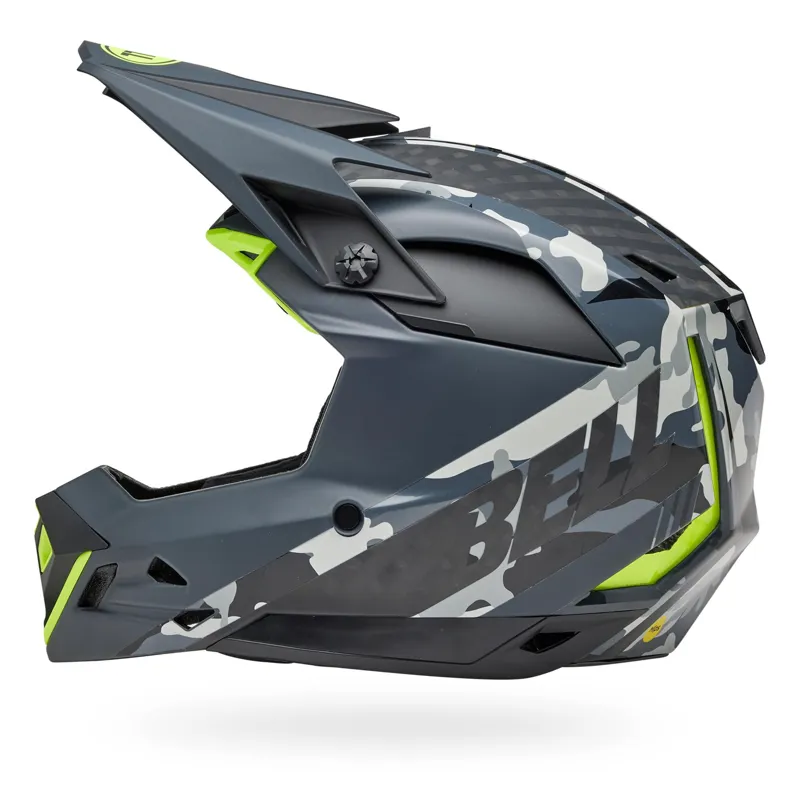 Bell Full-10 Spherical Full Face MTB Helmet - Arise/Grey/Retina Camo-1