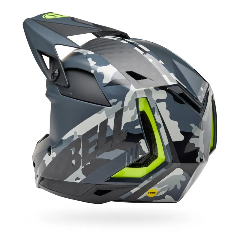 Bell Full-10 Spherical Full Face MTB Helmet - Arise/Grey/Retina Camo-2