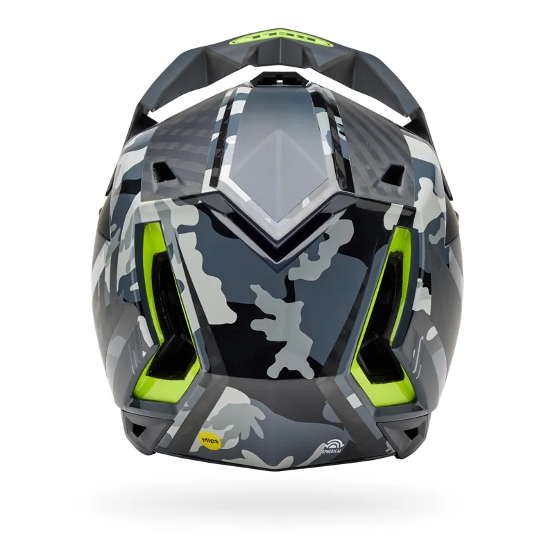 Bell Full-10 Spherical Full Face MTB Helmet - Arise/Grey/Retina Camo-3