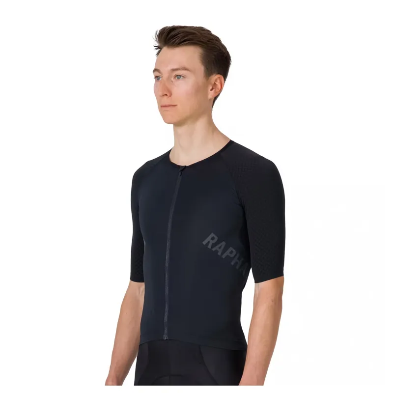 Men's Pro Team Aero IV Men's Short Sleeve Jersey - Black-3