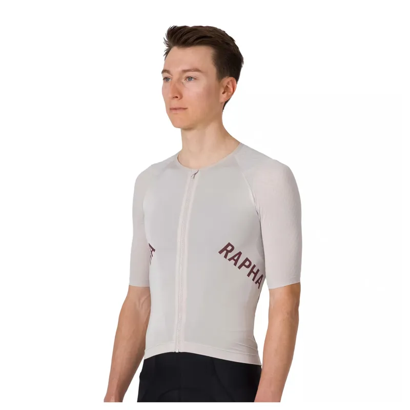 Men's Pro Team Aero IV Men's Short Sleeve Jersey - White-3
