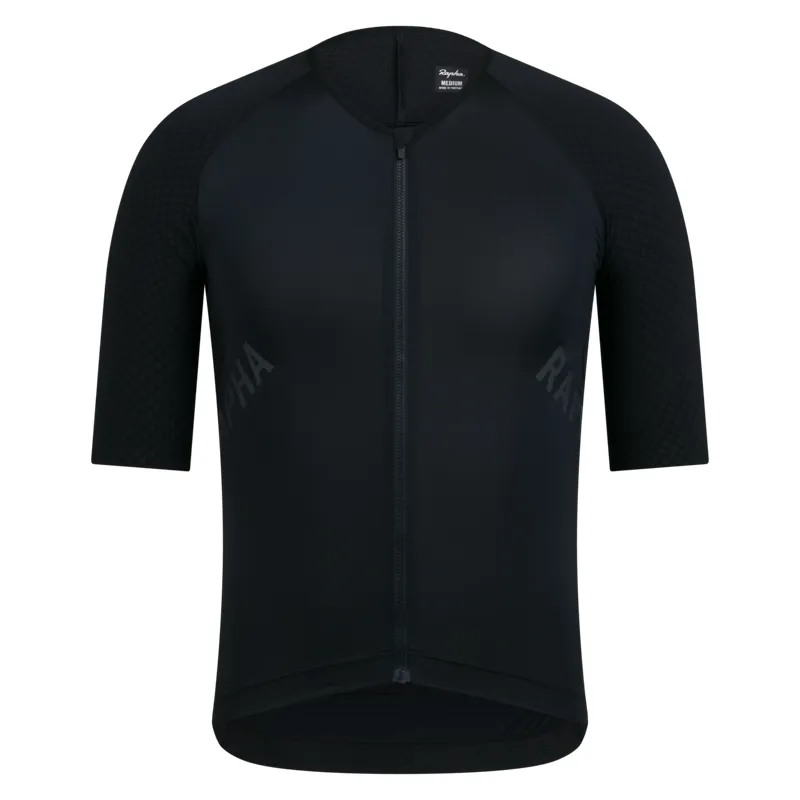 Rapha Pro Team Aero Men's Short Sleeve Jersey - Black/Grey