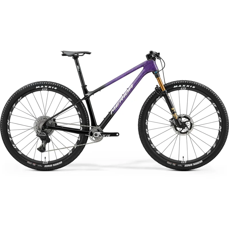 Merida Big Nine 10K 29er 2026 Carbon Hardtail MTB - Splatter Purple/Black