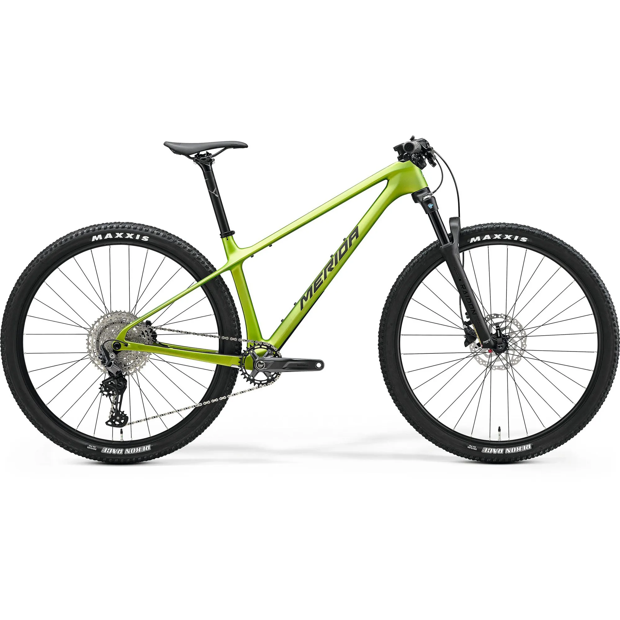 Merida Big Nine 3000 29er 2025 Hardtail MTB Matt Green/Black/Silver