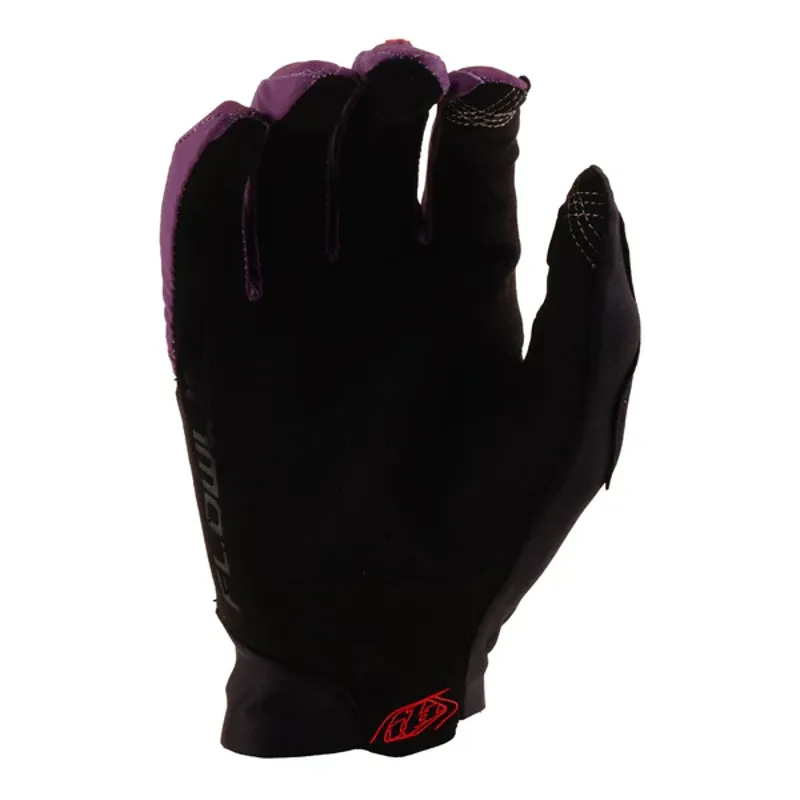 Troy Lee Designs Flowline Long Finger Gloves - Mono Sangria-1