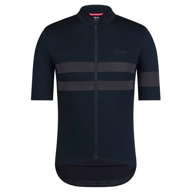 Rapha Brevet Men's Short Sleeve Jersey - Black