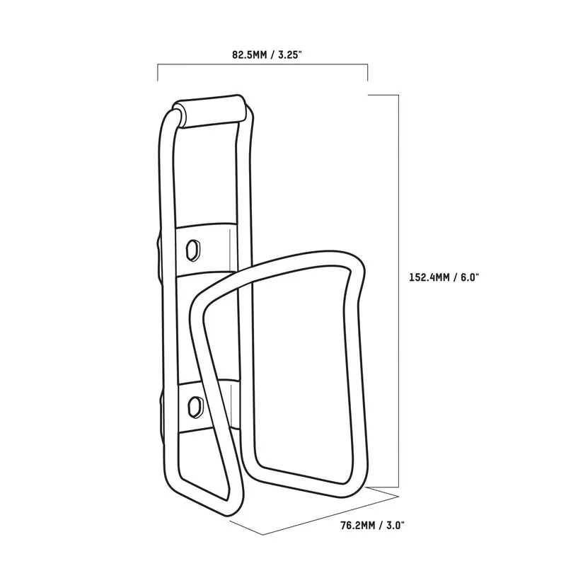 Blackburn Mountain Water Bottle Cage - Silver-3